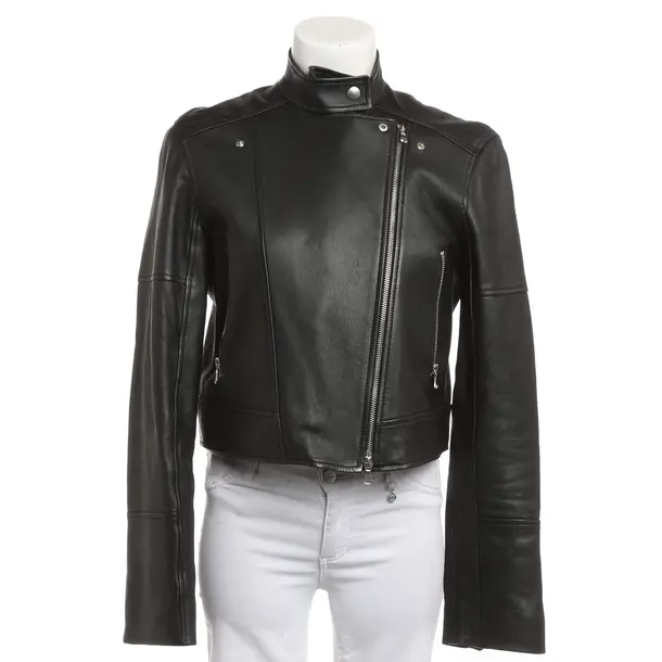 Lederjacke, in Schwarz, Leder, Dorothee Schumacher