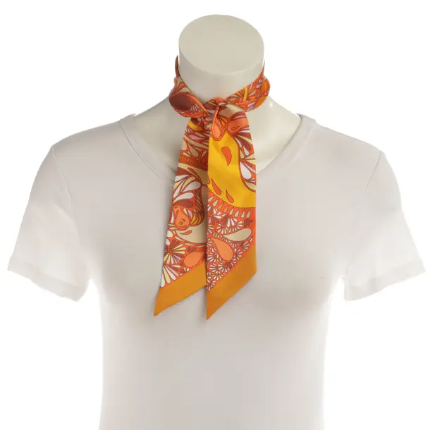 Shawl, in Multicolored, Silk, Hermès