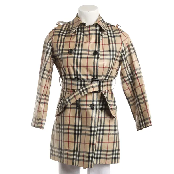 Summer Coat, in Multicolored, Cotton, Burberry