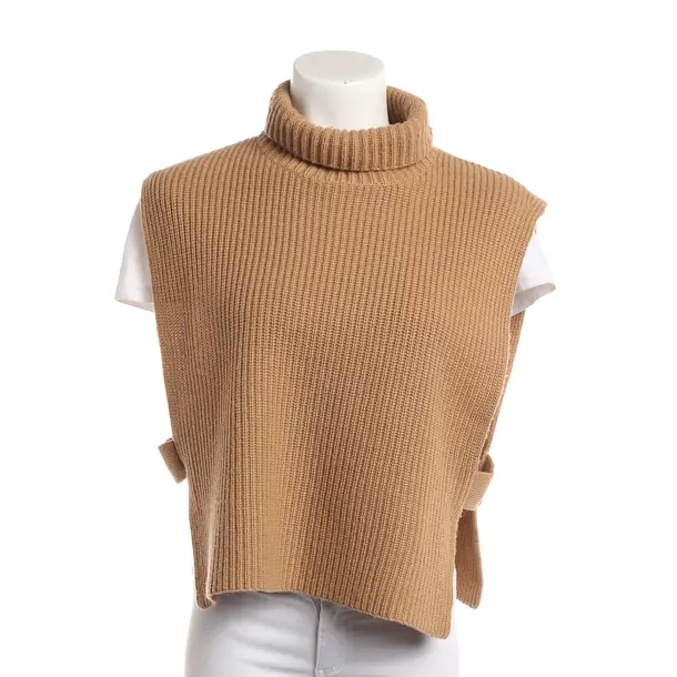 Pullunder, in Hellbraun, Wolle, Herzensangelegenheit