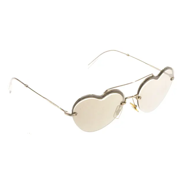Sonnenbrille, in Gold, Kunststoff / Metall, Miu Miu