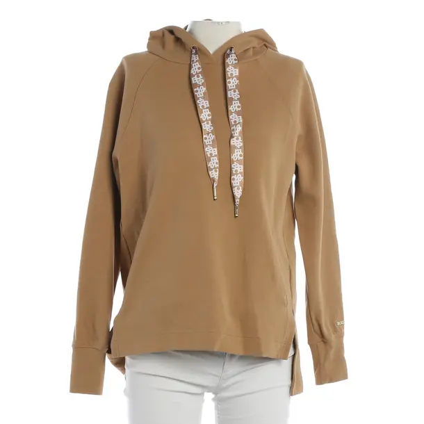 Felpa con cappuccio, in Marrone chiaro, Cotone, Hugo Boss Etichetta Nera