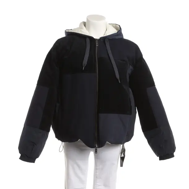 Winter Jacket, in Navy, Cotton, Emporio Armani