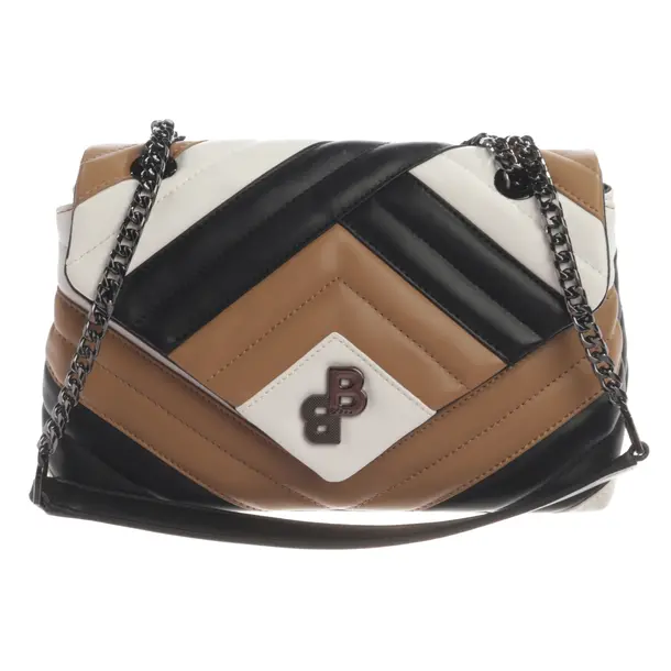 Schultertasche, in Mehrfarbig, Leder, Hugo Boss Black Label