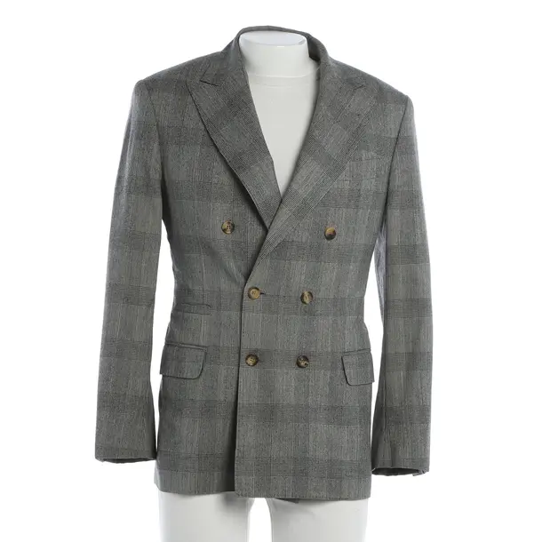 Blazer, in Gray, Wool, Brunello Cucinelli