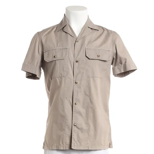 Hemd, in Hellbraun, Baumwolle, Brunello Cucinelli