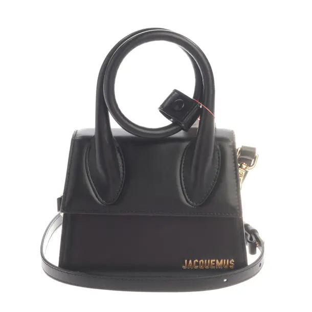Handbag, in Black, Leather, Jacquemus