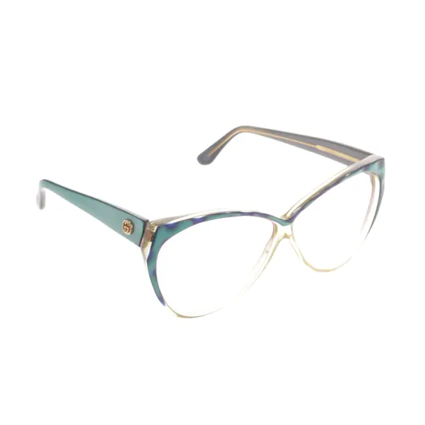 Brillengestell, in Blau, Sonstige Fasern, Gucci