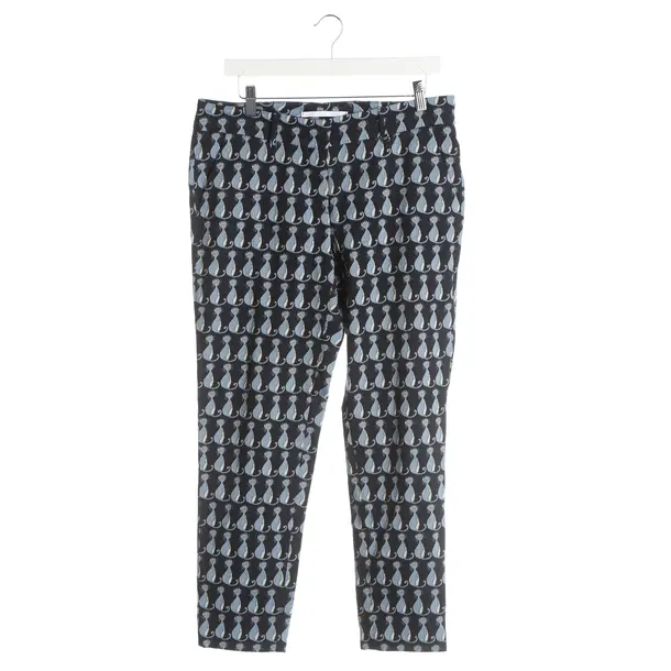 Pants, in Navy, Cotton, Raffaello Rossi