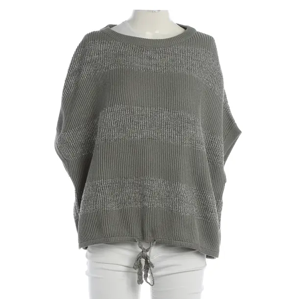 Sweater Vest, in Gray, Cotton, Fabiana Filippi