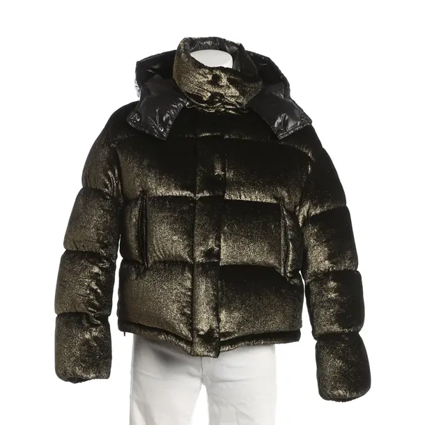 Daunenjacke, in Gold, Viskose, Moncler