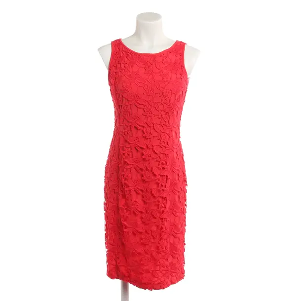 Dress, in Red, Polyester, Lauren Ralph Lauren
