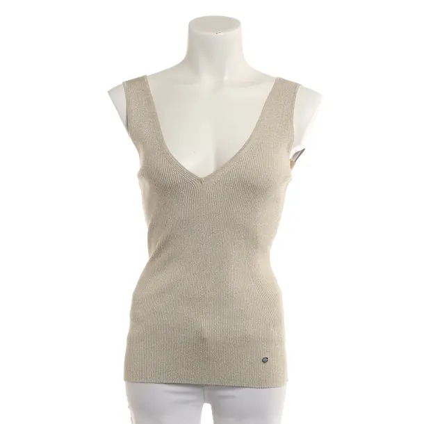 Top, in Gold, Viscose, Ted Baker