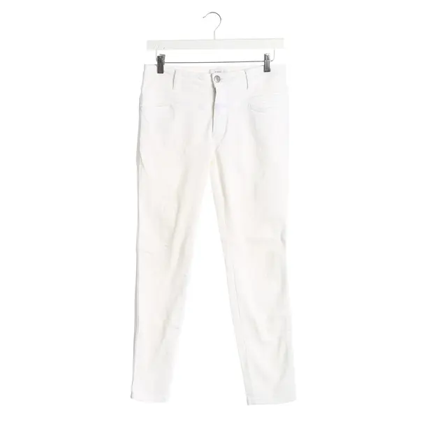 Skinny Jeans, in White, Cotton, Closed