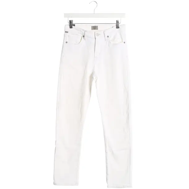 Slim Fit Jeans, in White, Cotton, Citizens of Humanity