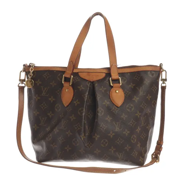 Handtasche, in Braun, Canvas, Louis Vuitton