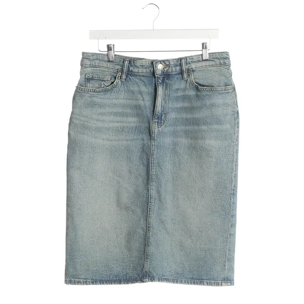 Skirt, in Light Blue, Cotton, Ralph Lauren Black Label