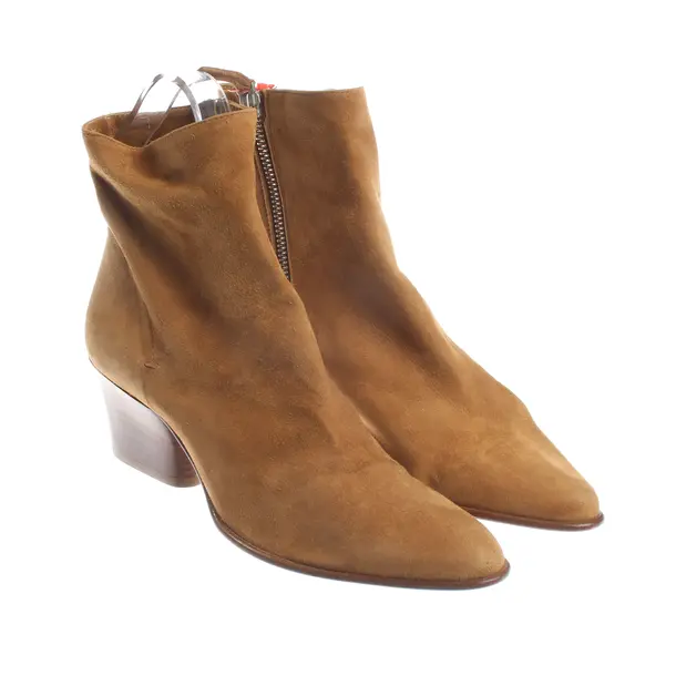 Ankle Boots, in Light Brown, Pomme d´or