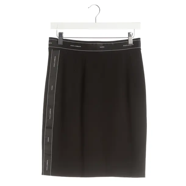 Skirt, in Black, Wool, Dolce & Gabbana
