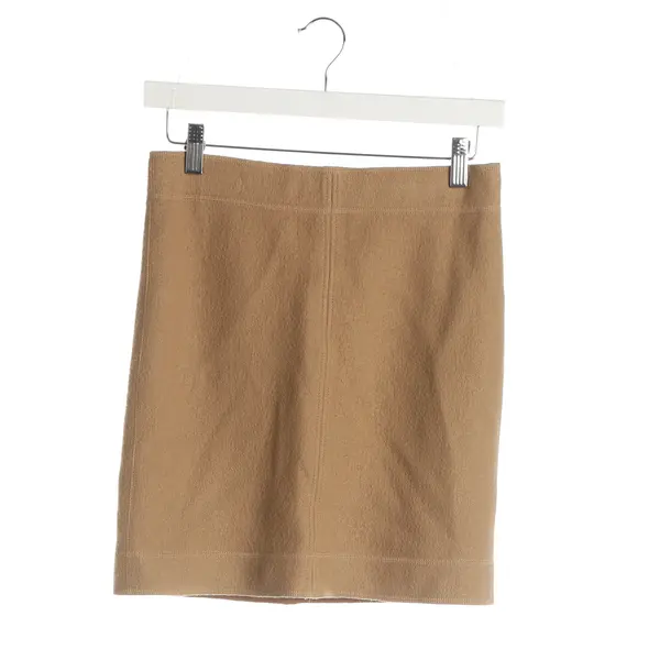 Skirt, in Camel, Wool, Marc Cain