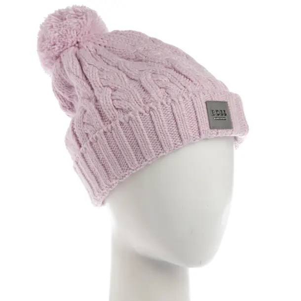 Beanie, in Light Pink, Acrylic, Hugo Boss Black Label