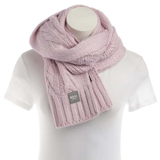 Scarf, in Light Pink, Acrylic, Hugo Boss Black Label