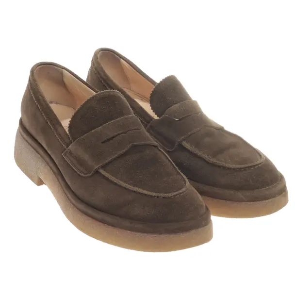 Loafers, in Dark Green, AGL Attilio Giusti Leombruni