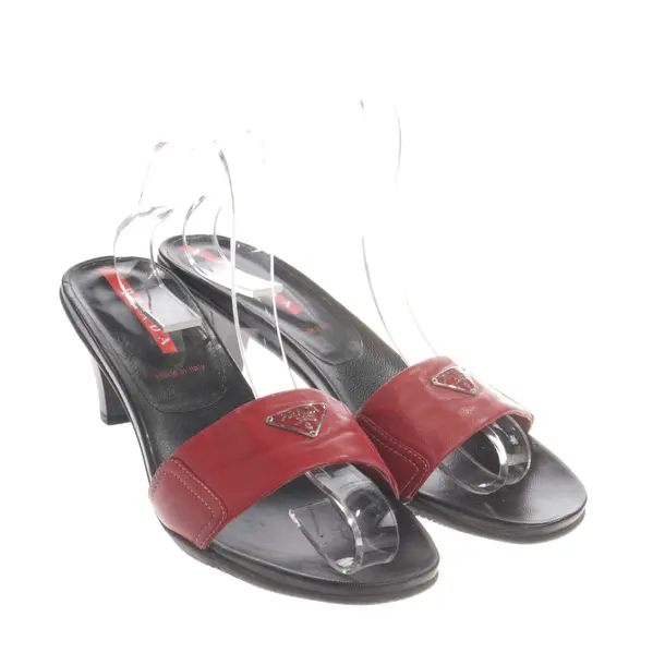 Sandaletten, in Rot, Prada Linea Rossa