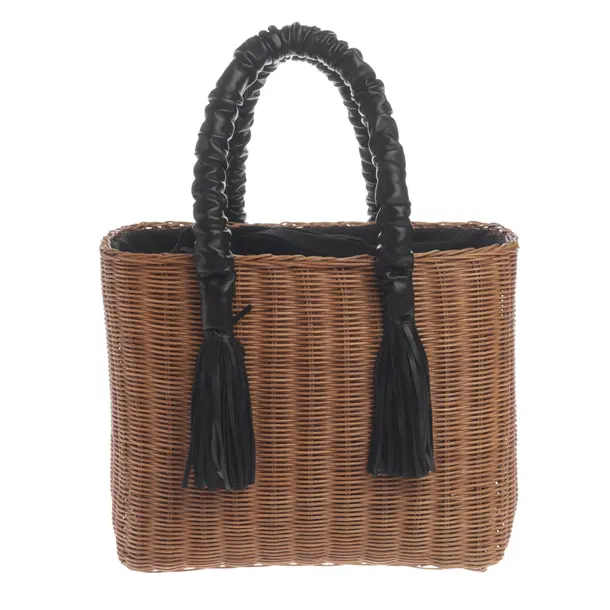 Handbag, in Light Brown, Raffia, Dorothee Schumacher