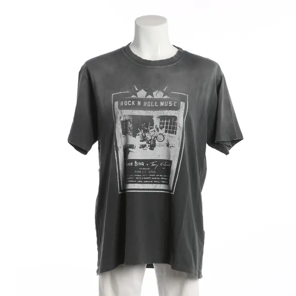 Shirt, in Gray, Cotton, Anine Bing