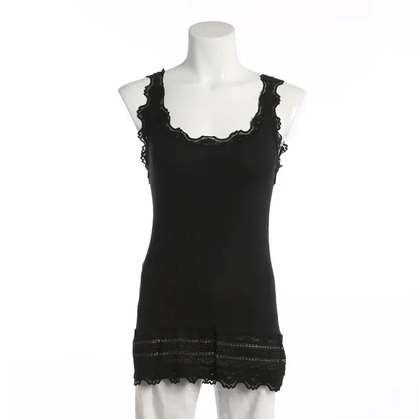 Top, in Schwarz, Baumwolle, Rosemunde