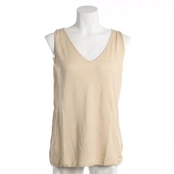 Top, in Beige, Linen, Loro Piana