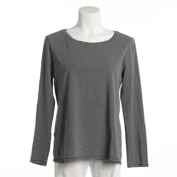 Long Sleeve Shirt, in Black, Cotton, Max Mara