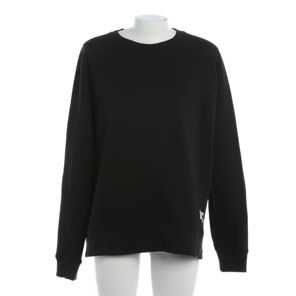 Felpa, in Nero, Cotone, Studi Acne