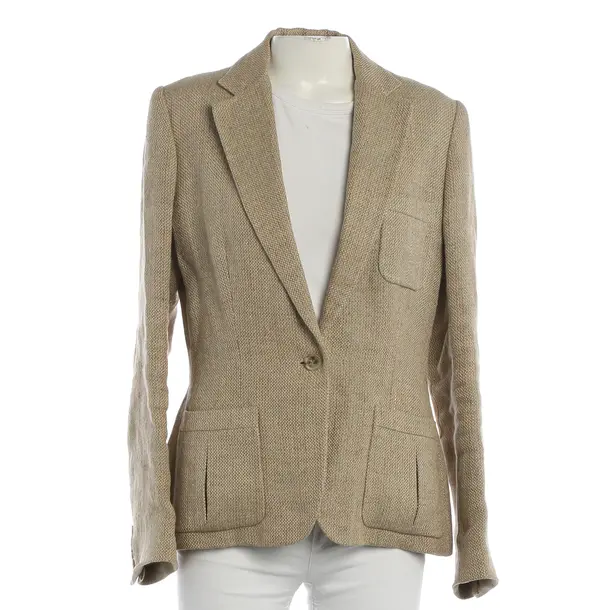 Blazer, in Brown, Linen, Polo Ralph Lauren