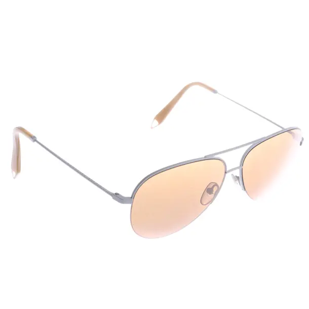 Sonnenbrille, in Weiß, Kunststoff / Metall, Victoria Beckham