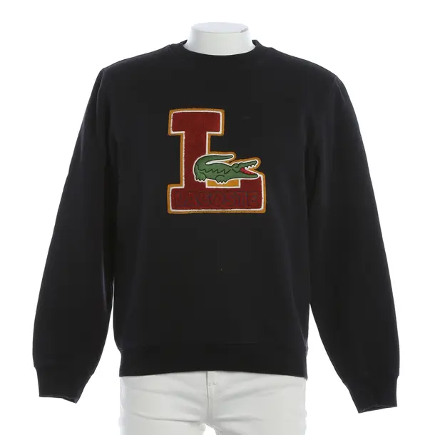Sweatshirt, in Navy, Baumwolle, Lacoste