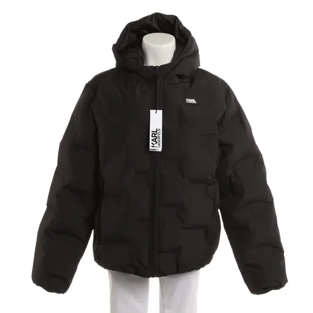Winterjacke, in Schwarz, Polyester, Karl Lagerfeld