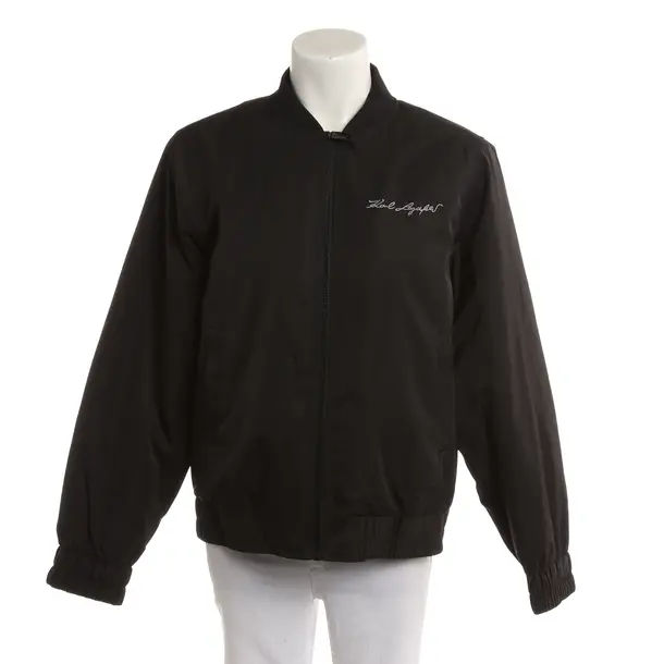 Übergangsjacke, in Schwarz, Polyester, Karl Lagerfeld