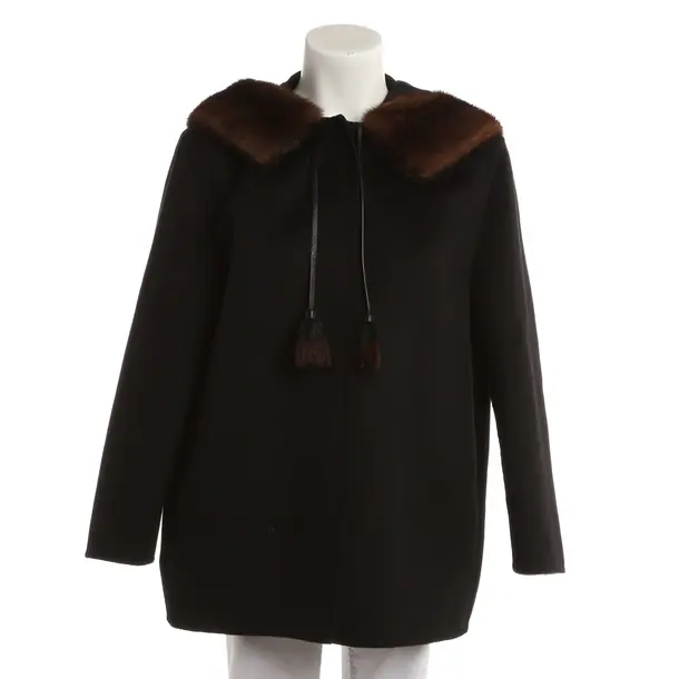 Übergangsjacke, in Schwarz, Wolle, Prada