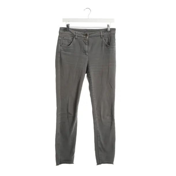 Skinny Jeans, in Gray, Cotton, Brunello Cucinelli
