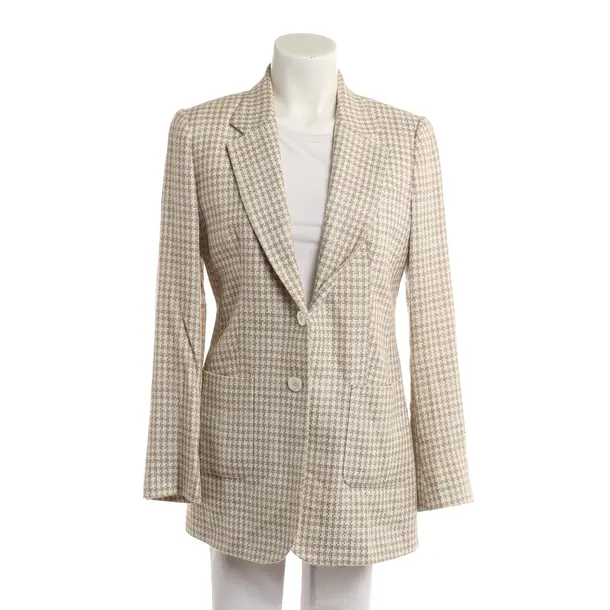 Blazer, in Beige, Leinen, Kiton