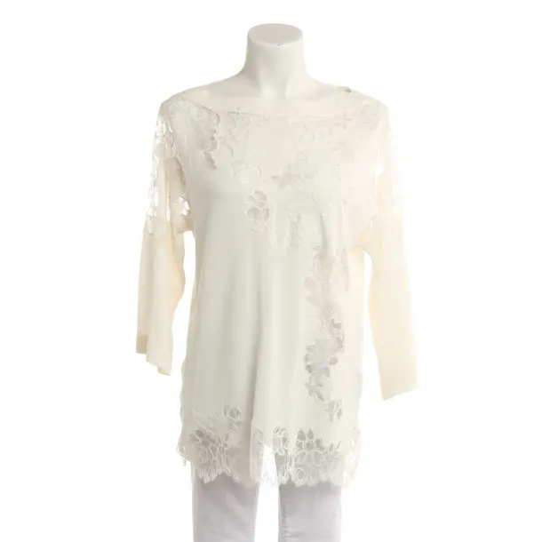 Longsleeve, in Weiß, Viskose, Ermanno Scervino