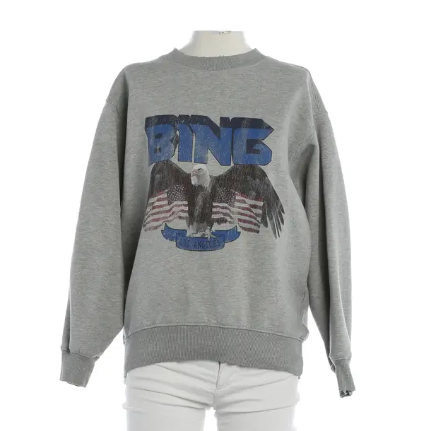 Sweatshirt, in Gray, Cotton, Anine Bing