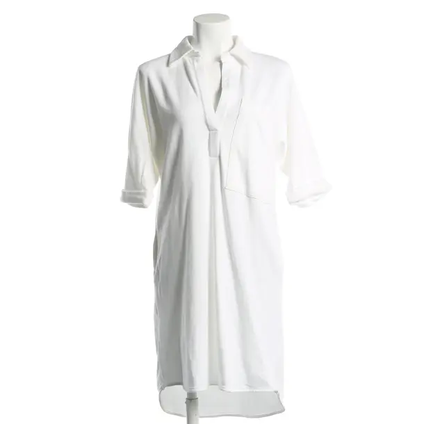 Dress, in White, Cotton, Iheart