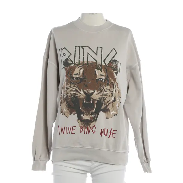 Sweatshirt, in Beige, Cotton, Anine Bing