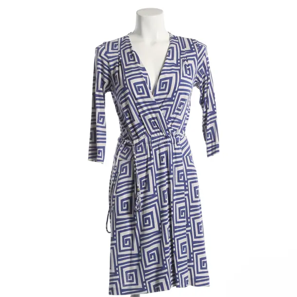 Kleid, in Blau, Viskose, Diane von Furstenberg