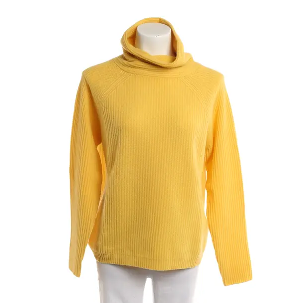Cashmere Jumper, in Yellow, Cashmere, Allude