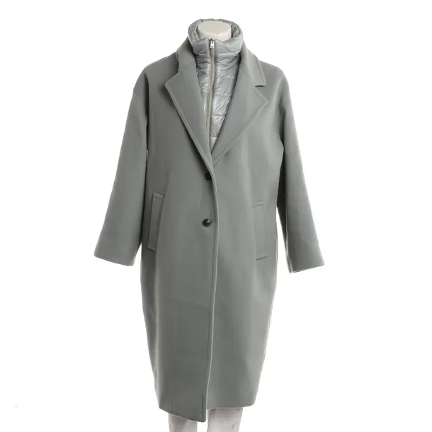 Übergangsmantel, in Hellgrau, Wolle, Herno