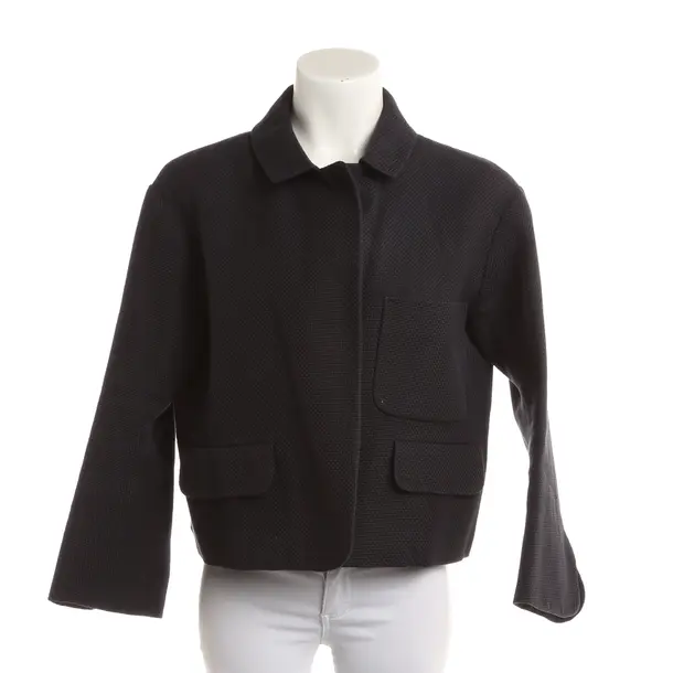 Blazer, in Navy, Cotton, Jil Sander